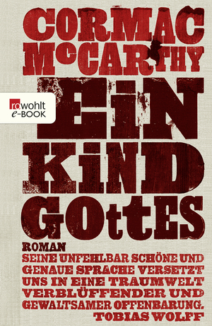 Ein Kind Gottes by Cormac McCarthy