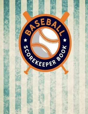 Baseball Scorekeeper Book by Rogue Plus Publishing