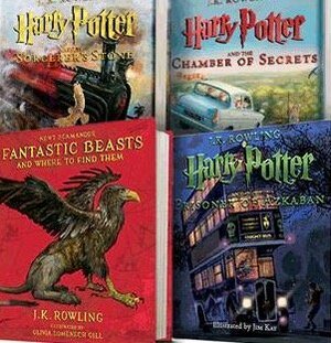 Harry Potter Illustrated Collection by Jim Kay, J.K. Rowling