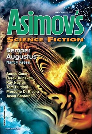 Asimov's Science Fiction, March/April 2020 by Mercurio D. Rivera, Garrett Ashley, Nancy Kress, Ray Nayler, Nathan Hillstrom, Sheila Williams, Lia Swope Mitchell, Tom Purdom, Derek Künsken, James Gunn, Jason Sanford