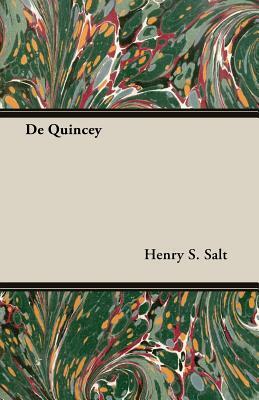 de Quincey by Henry S. Salt