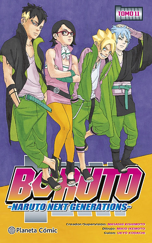 Boruto -Naruto Next Generations- Tomo 11: El nuevo equipo siete by Masashi Kishimoto, Ukyo Kodachi, Mikio Ikemoto