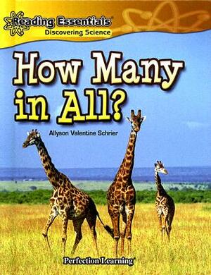 How Many in All? by Allyson Valentine Schrier