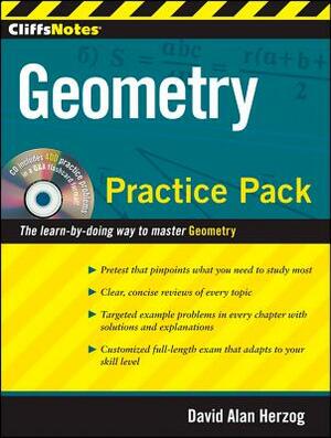 Cliffsnotes Geometry Practice Pack with CD [With CDROM] by David A. Herzog