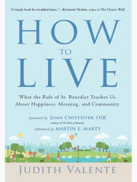 How to Live: What the Rule of St. Benedict Teaches Us about Happiness, Meaning, and Community by Judith Valente