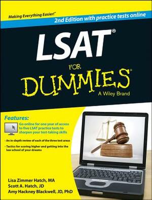 LSAT for Dummies with Access Code by Scott A. Hatch, Amy Hackney Blackwell, Lisa Zimmer Hatch