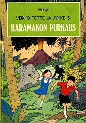 Karamakon purkaus by Jyrki Jahnukainen, Hergé