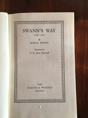 Swann's Way, Part One by Marcel Proust