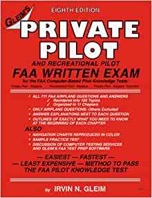 Private Pilot And Recreational Pilot Faa Written Exam For The Faa Computer Based Pilot Knowledge Test by Irvin N. Gleim