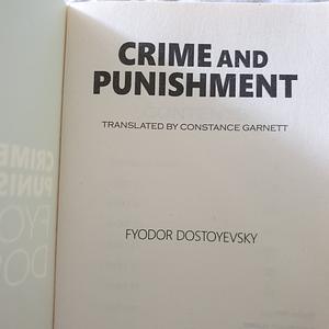 Crime and Punishment by Fyodor Dostoevsky