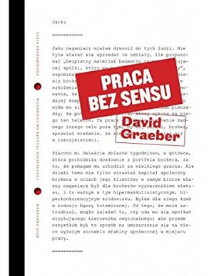 Praca bez sensu. Teoria by David Graeber