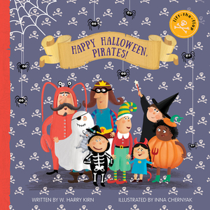 Happy Halloween, Pirates!: Lift-The-Flap Book by Clever Publishing, W. Harry Kirn