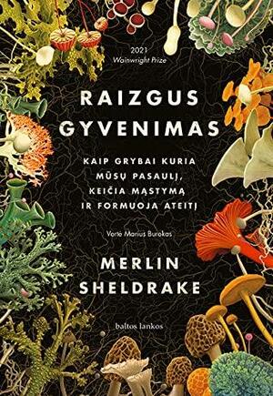 Raizgus gyvenimas: Kaip grybai kuria mūsų pasaulį, keičia mąstymą ir formuoja ateitį by Merlin Sheldrake