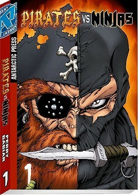 Pirates vs. Ninjas Pocket Manga Volume 1 by Fred Perry, Craig Babiar