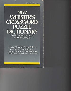 New Webster's Crossword Puzzle Dictionary by I. Vidyadhar, Kristy Lee