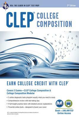 Clep(r) College Composition 2nd Ed., Book + Online by Ken Springer, Dominic Marulllo, Rachelle Smith