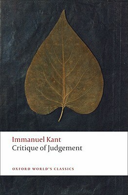 Critique of Judgement by Immanuel Kant