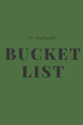 My Husband's Bucket List by Jazzy Journals