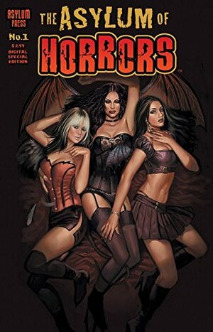 Asylum of Horrors #1 by Nenad Gucunja, Kevin Colden, Riste Sekuloski, Aaron Rintoul, Marcin Ponomarew, Szymon Kudranski, Billy George, Tim Vigil, GMB Chomichuk, Bruno Werneck, Frank Forte, J.C. Wong, Attila Futaki, Aly Fell