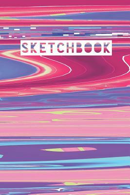 Sketchbook: Abstract Glitch Distortion Pastel Art Design by Frasier Cheng-Binns