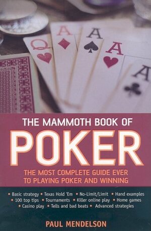 The Mammoth Book of Poker by Paul Mendelson