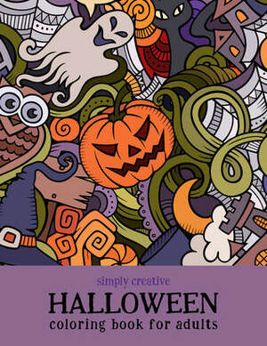 Simply Creative Halloween Coloring Book for Adults by Lynne Dempsey