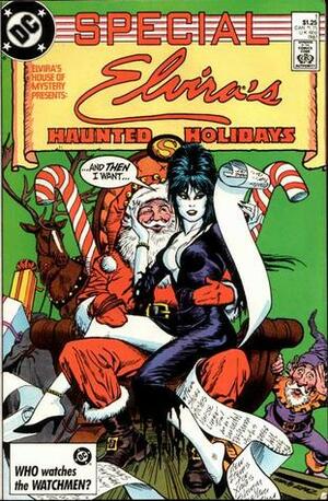 Elvira's House of Mystery Special: Elvira's Haunted Holidays #1 by Frank Springer, Paul Gulacy, Stephen DeStefano