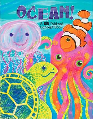 Ocean! A Big Fold-Out Flap Book by Joanne Barkan, Jo Brown