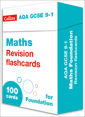 Collins GCSE 9-1 Revision - New Aqa GCSE 9-1 Maths Foundation Revision Flashcards by Collins Gcse