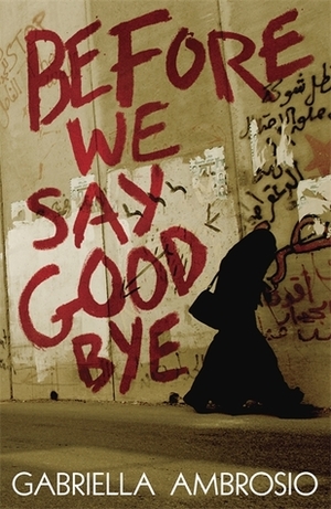 Before We Say Goodbye by Gabriella Ambrosio, Alastair McEwen