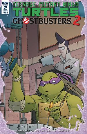 Teenage Mutant Ninja Turtles/Ghostbusters II #2 by Tom Waltz, Erik Burnham
