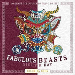 Fabulous Beasts Night & Day Coloring Book: Incredible Creatures to Bring to Life by Patricia Moffett