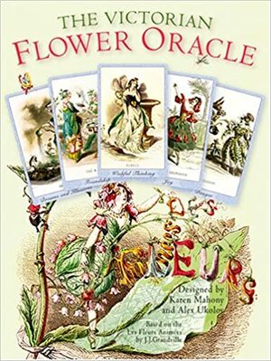 The Victorian Flower Oracle With Cards by Sheila Hamilton