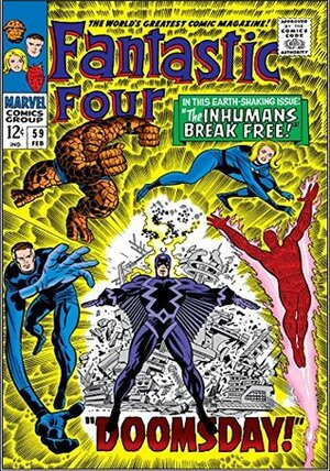 Fantastic Four (1961-1998) #59 by Jack Kirby, Stan Lee