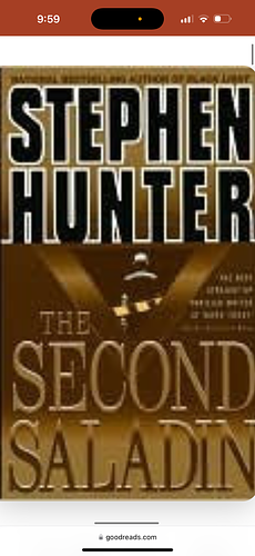 The Second Saladin by Stephen Hunter