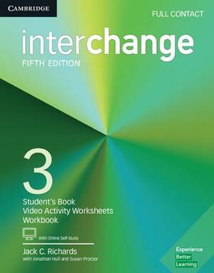 Interchange Level 3 Full Contact with Online Self-Study by Jack C. Richards