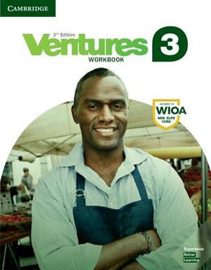 Ventures Level 3 Workbook [With CD (Audio)] by Donna Price, Gretchen Bitterlin, Dennis Johnson