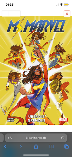 Ms. Marvel: Über die Grenzen by Samira Ahmed