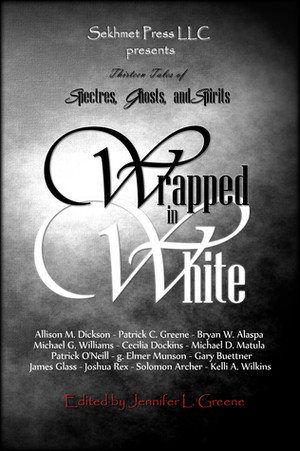 Wrapped In White: Thirteen Tales of Spectres, Ghosts, and Spirits by James Glass, Michael David Matula, G. Elmer Munson, Joshua Rex, Patrick C. Greene, Gary Buettner, Solomon Archer, Michael G. Williams, Patrick O'Neill, Kelli A. Wilkins, Jennifer L. Greene, Cecilia Dockins, Bryan W. Alaspa, Allison M. Dickson