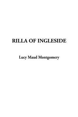 Rilla of Ingleside by L.M. Montgomery