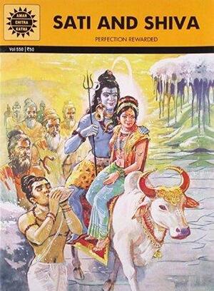 Sati and Shiva by Kamala Chandrakant