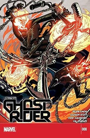 All-New Ghost Rider #8 by Damion Scott, Felipe Smith