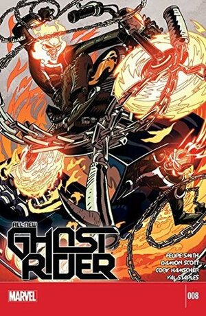 All-New Ghost Rider #8 by Felipe Smith, Damion Scott