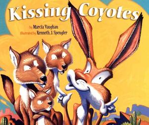 Kissing Coyotes by Marcia Vaughan