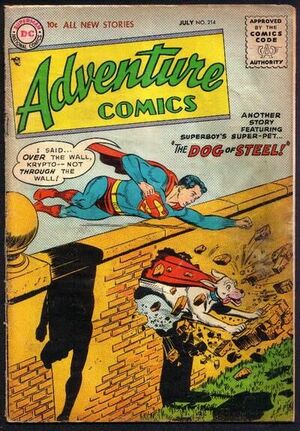 Adventure Comics #214 (1938-2011) by Otto Binder