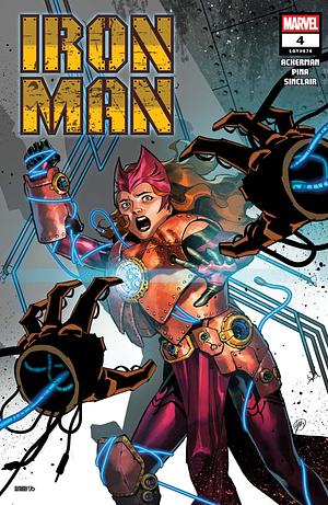 Iron Man (2024) #4 by Spencer Ackerman