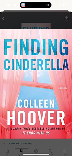  Finding Cinderella by Colleen Hoover