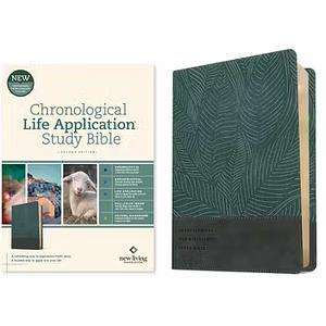 NLT Chronological Life Application Study Bible, Second Edition (Leatherlike, Palm Forest Teal) by Tyndale