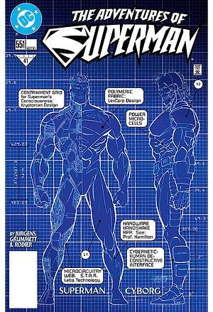 Adventures of Superman (1986-2006) #551 by Dan Jurgens