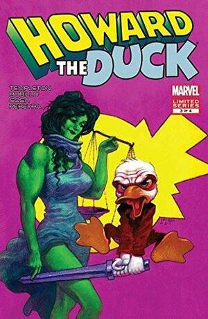 Howard the Duck (2007-2008) #3 by Ty Templeton